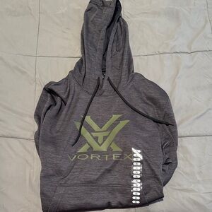 Vortex Gray Lightweight Hoodie for Men
